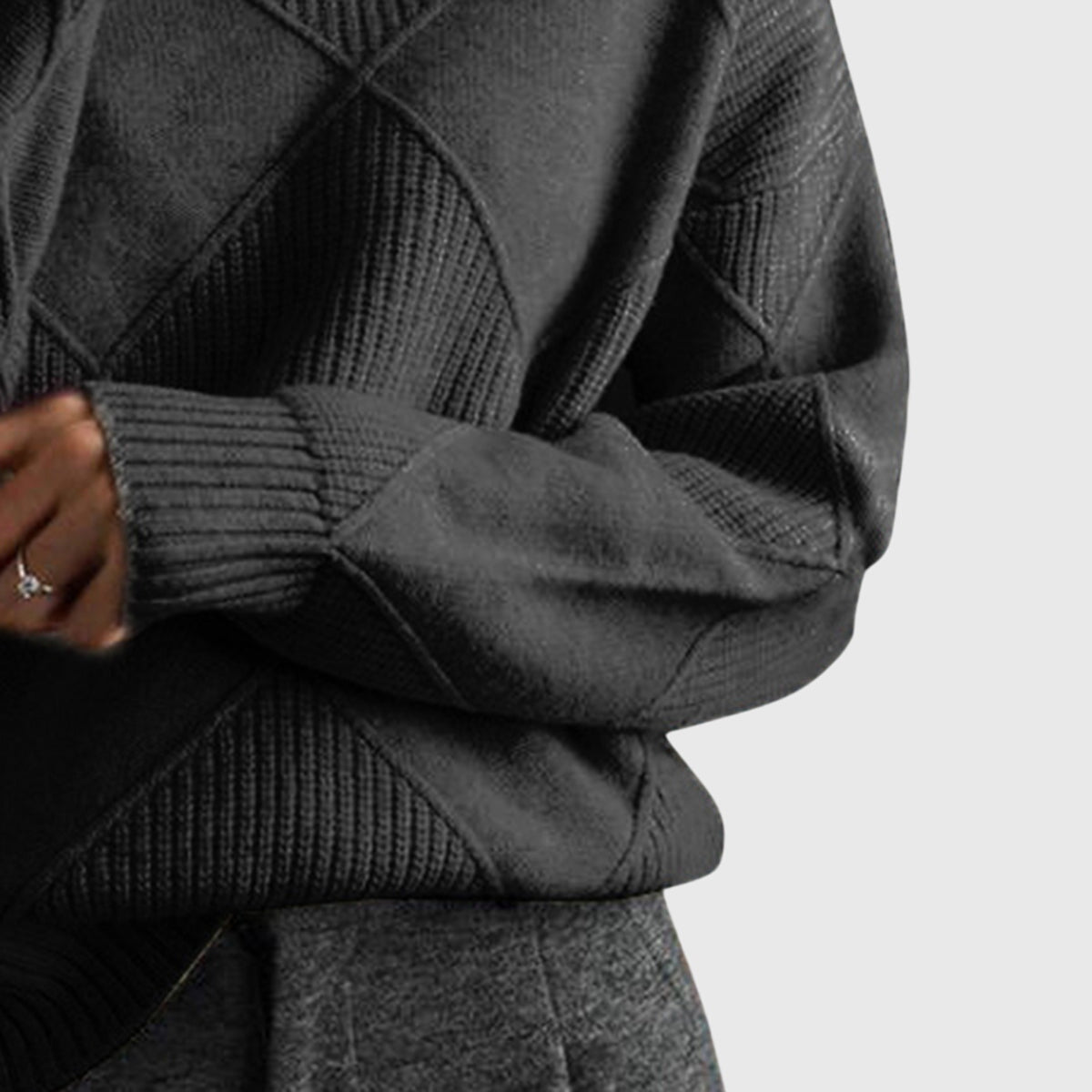 Angela™ Turtleneck Knit Sweater