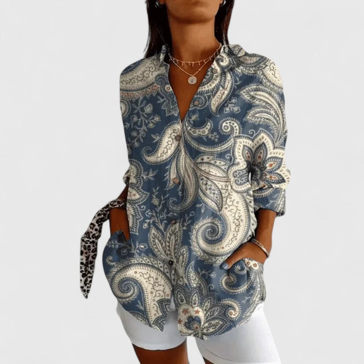 Katarine | Chic Floral Blouse