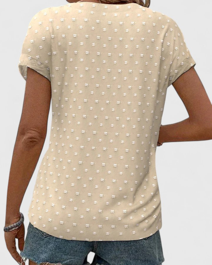 Miles | Cozy V-Neck Tee