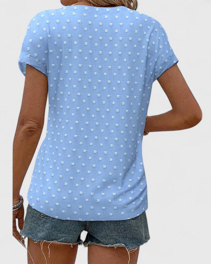 Miles | Cozy V-Neck Tee