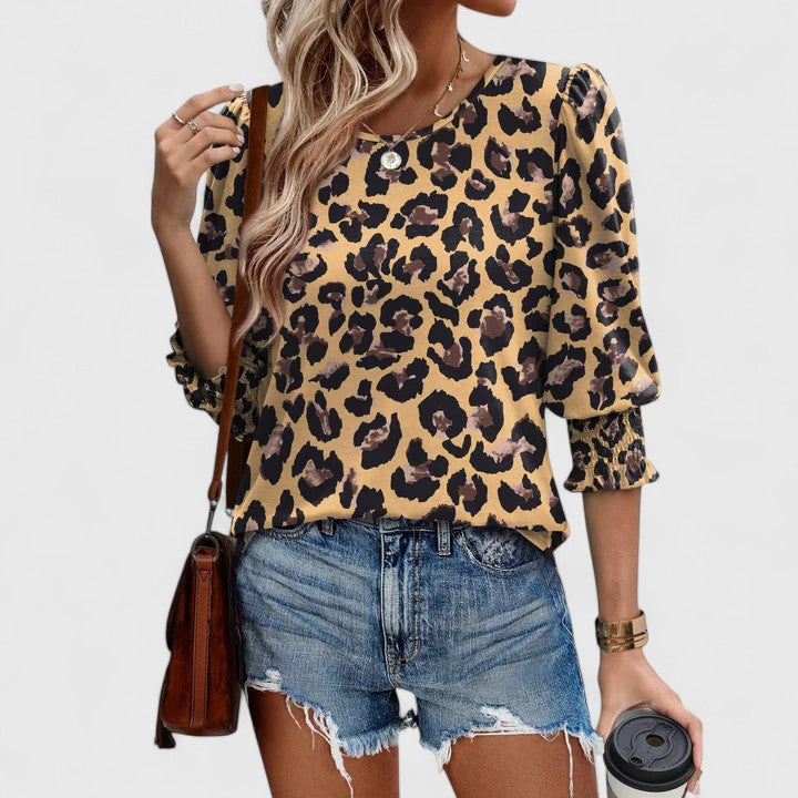 Solara | Chic Smocked Blouse