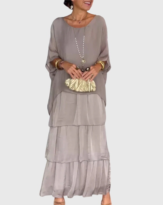 Susan™ | Elegant Long Flowing Dress