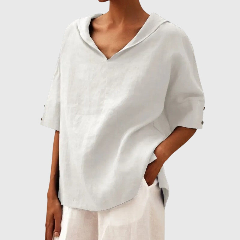 Ayla™ Blue Blouse