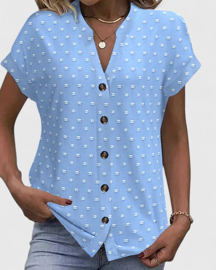 Miles | Cozy V-Neck Tee