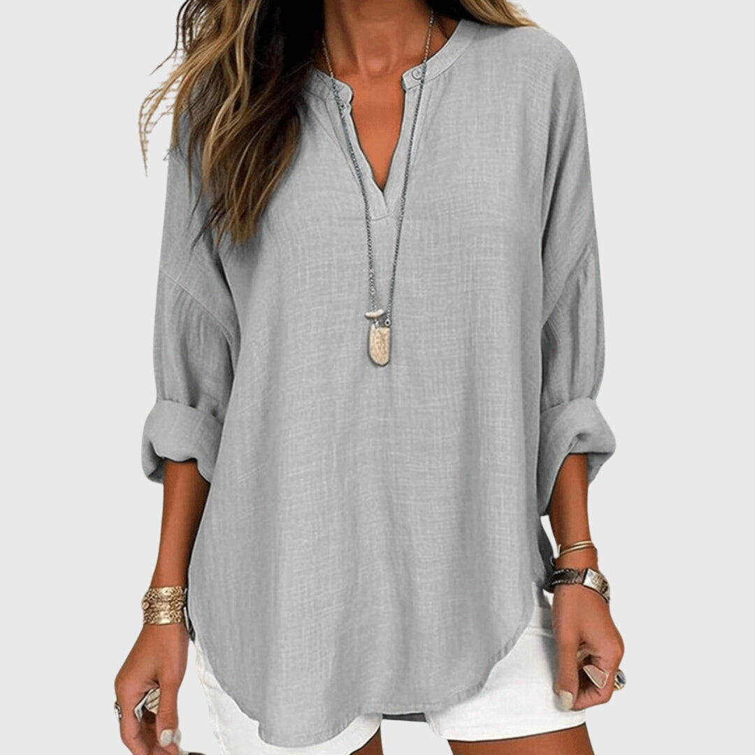 Lenara™ | Chic Flowing Beach Shirt