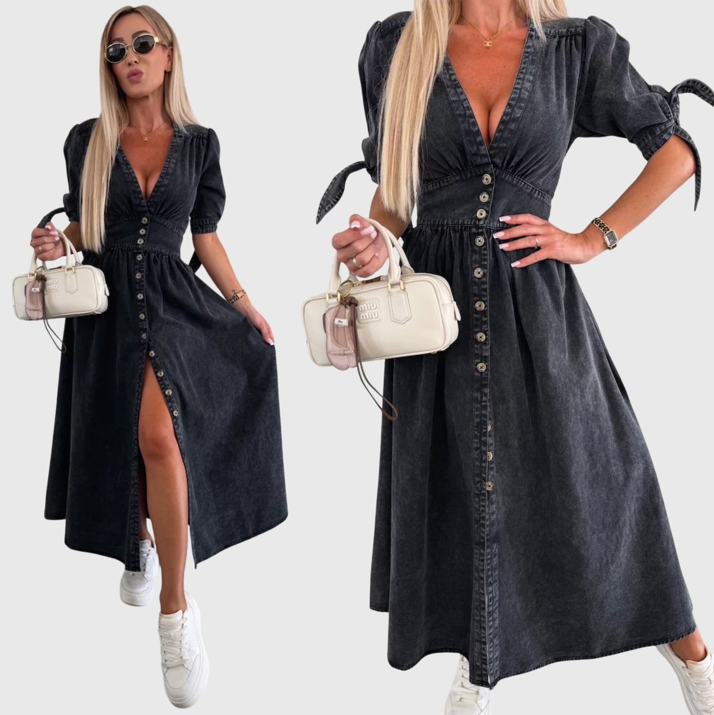 Sophia™ | Chic Denim Dress