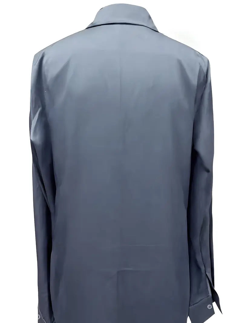 Serena – Elegant Satin Blouse