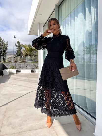 Liza™ - Enchanting Lace Evening Dress