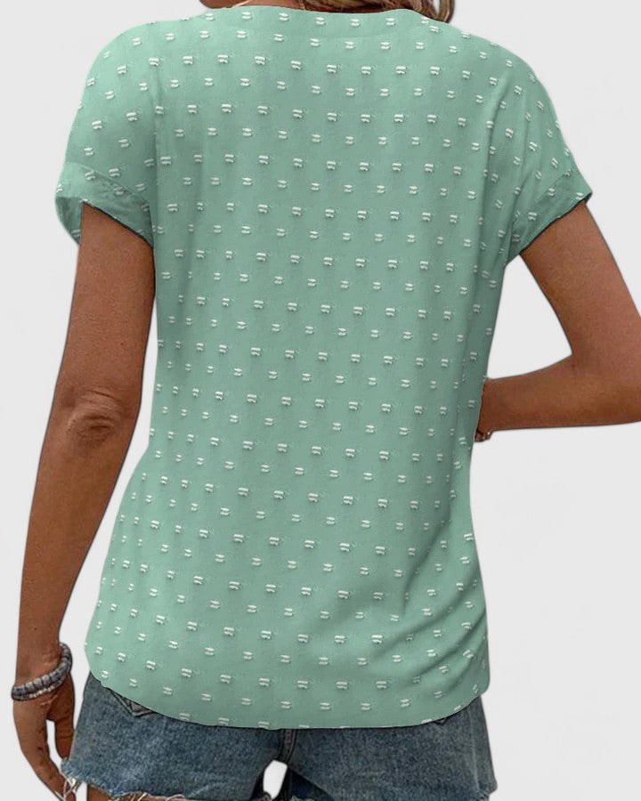 Miles | Cozy V-Neck Tee