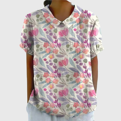 Jenna™ Floral Print Blouse