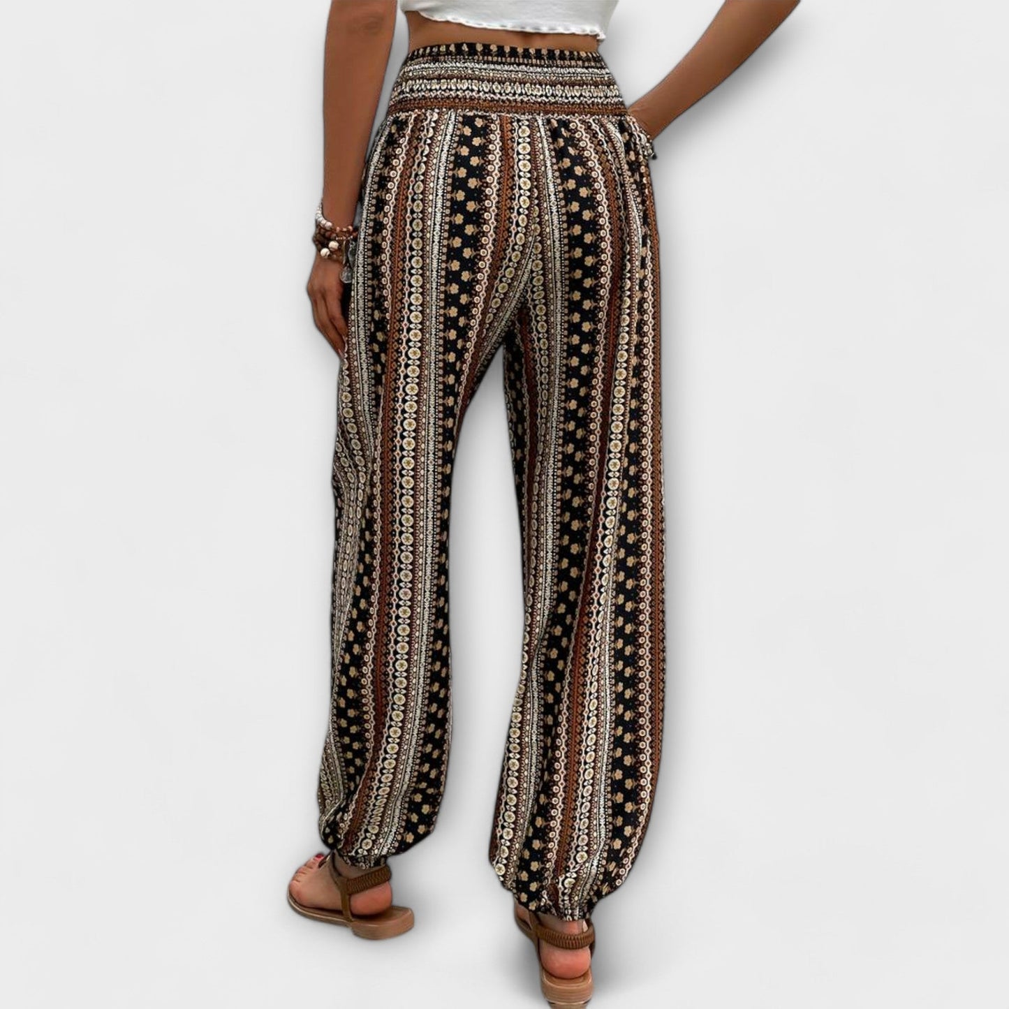 Scarlett - Ethnic Graphic Print Pants
