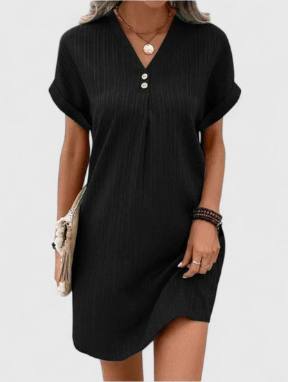 Massie | Elegant Draped Dress