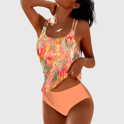 Lina - Two-Piece Swimwear Ensemble
