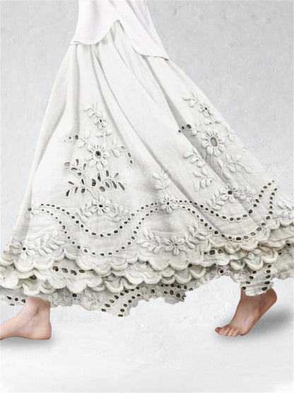 Luna™ - Boho Printed Skirt