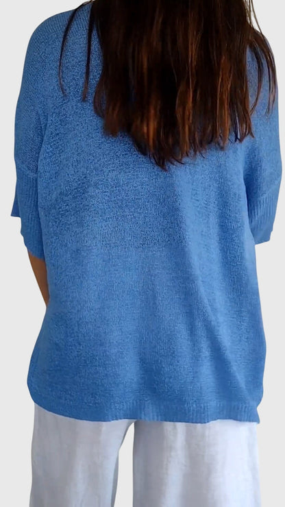 Cassandra™ | Stylish V-Neck Blouse