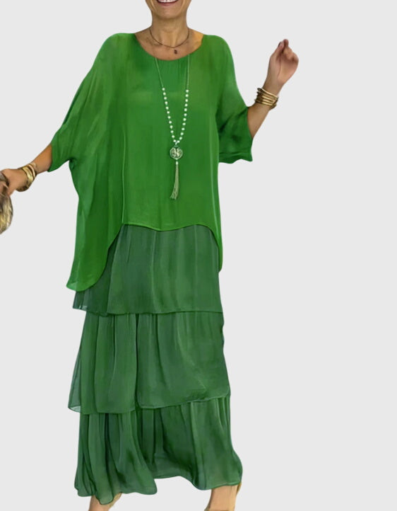 Susan™ | Elegant Long Flowing Dress