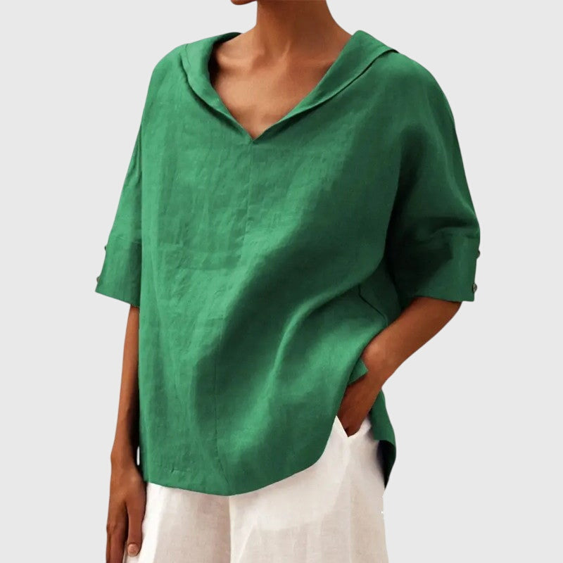 Ayla™ White Blouse