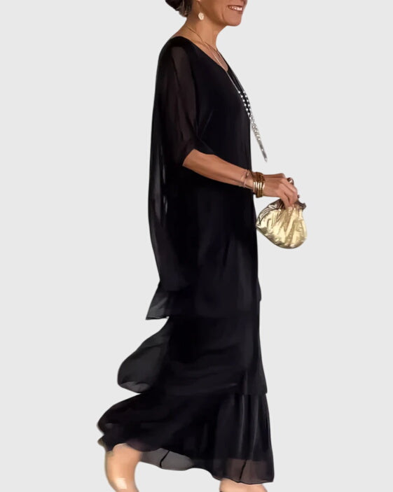 Susan™ | Elegant Long Flowing Dress