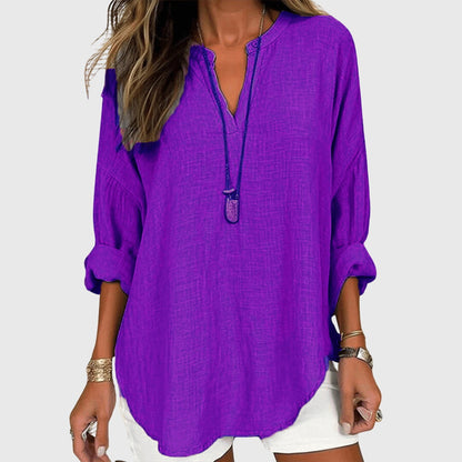 Lenara™ | Chic Flowing Beach Shirt