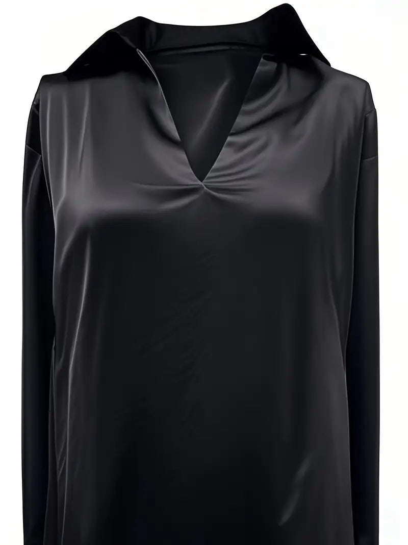 Serena – Elegant Satin Blouse
