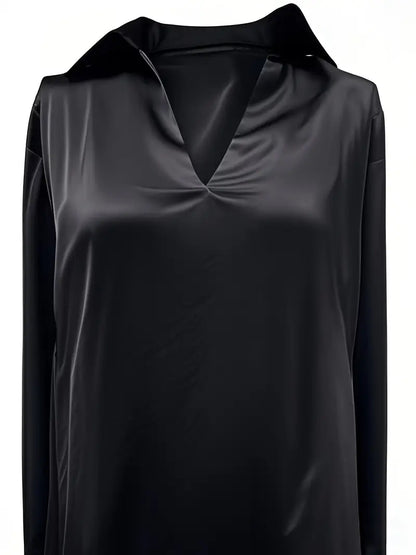 Serena – Elegant Satin Blouse