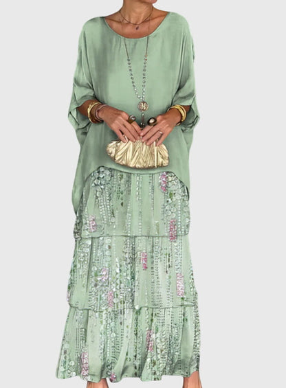 Susan™ | Elegant Long Flowing Dress