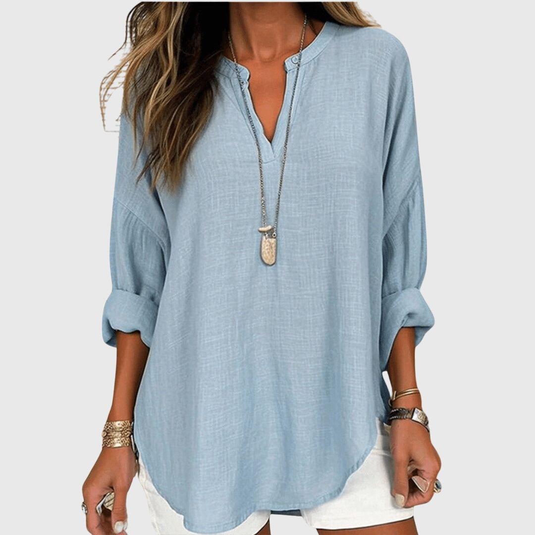 Lenara™ | Chic Flowing Beach Shirt