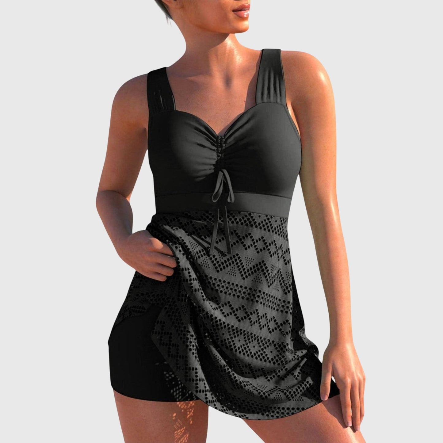 Isabella - Skirted Two-Piece Swim Set