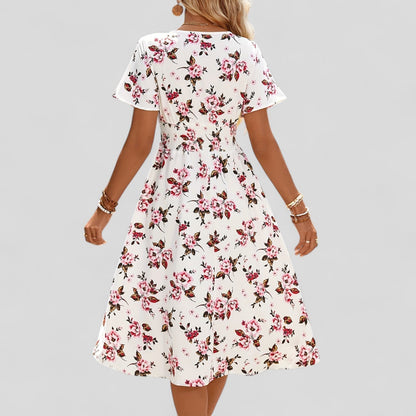 Gretalise | Relaxed Summer Midi Dress for Ultimate Comfort