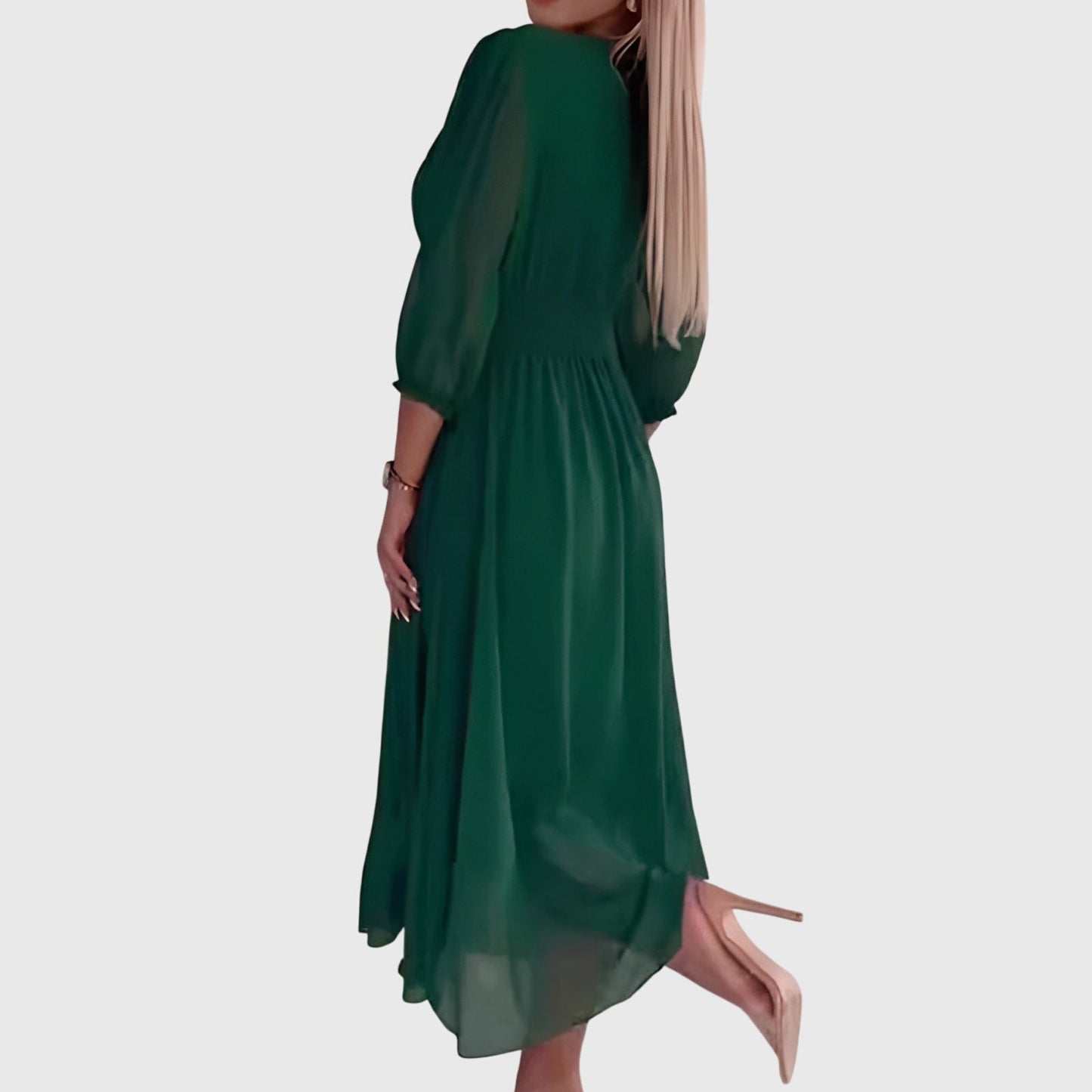 Chloe™ | Airy Silky Chiffon Dress