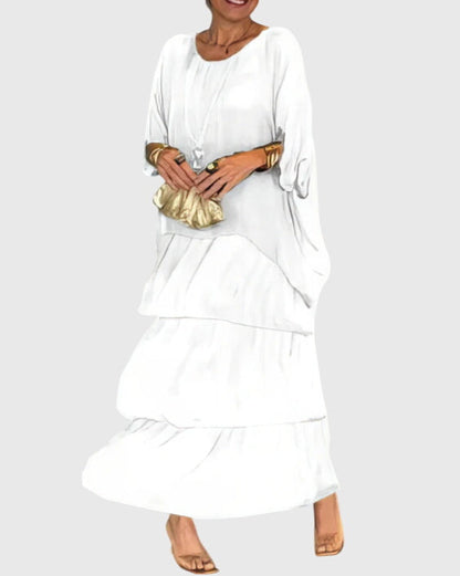 Susan™ | Elegant Long Flowing Dress