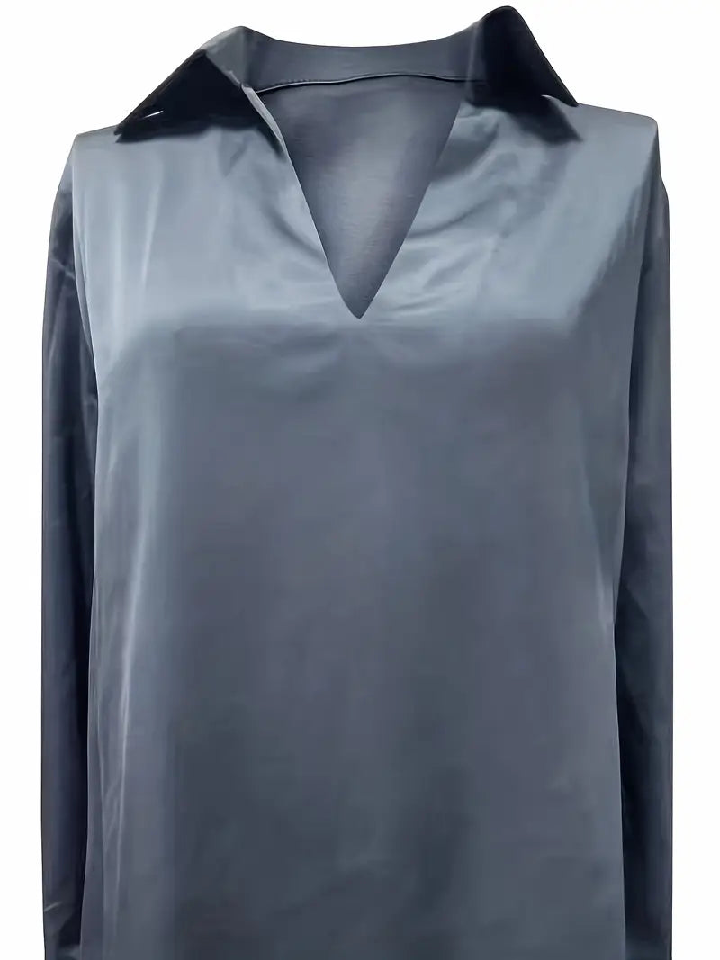 Serena – Elegant Satin Blouse