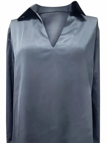 Serena – Elegant Satin Blouse