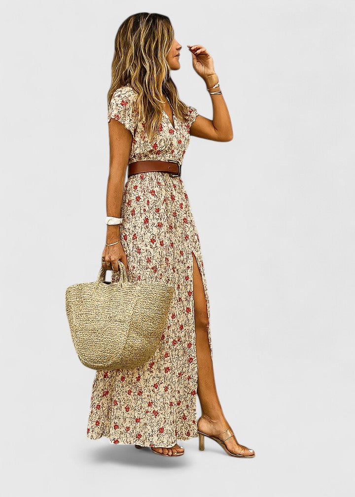 Lorraine | Chic Bohemian Maxi Dress