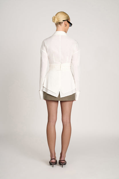 Freya™ | Tailored Wrap Blouse