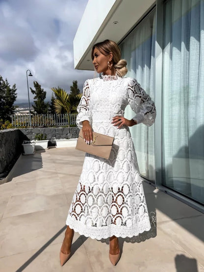 Liza™ - Enchanting Lace Evening Dress