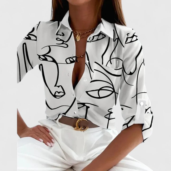 Lisette | Chic Long Sleeve Top