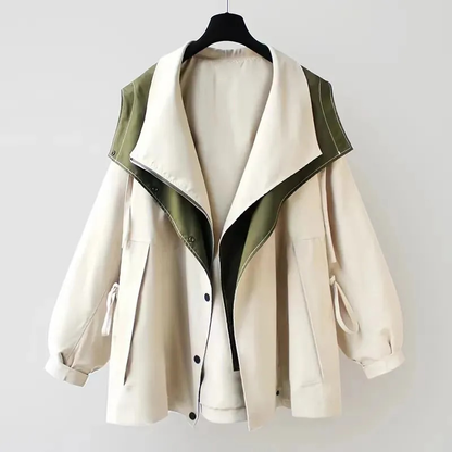 Alva – Elegant jacket with weather and wind protection