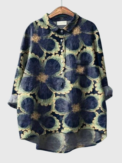 Valeria™ - Blossom Pattern Blouse
