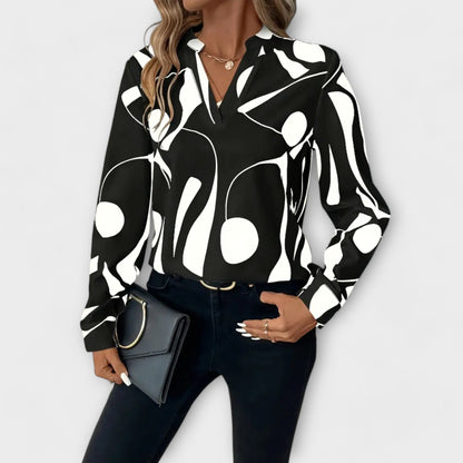 Lara™ Stylish Blouse with Unique Design