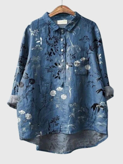 Valeria™ - Blossom Pattern Blouse