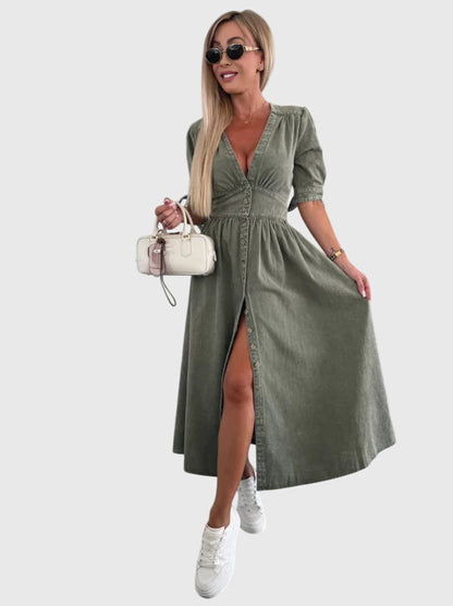 Sophia™ | Chic Denim Dress