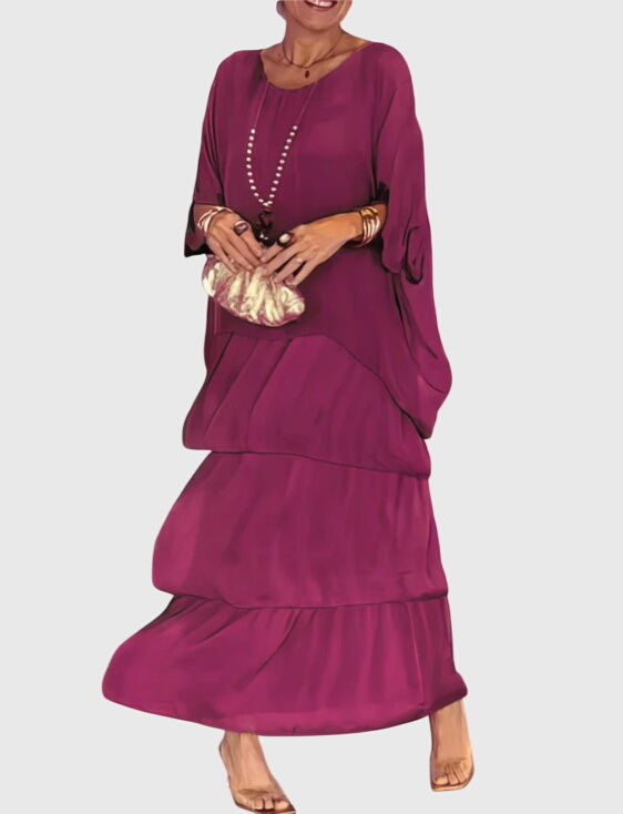 Susan™ | Elegant Long Flowing Dress