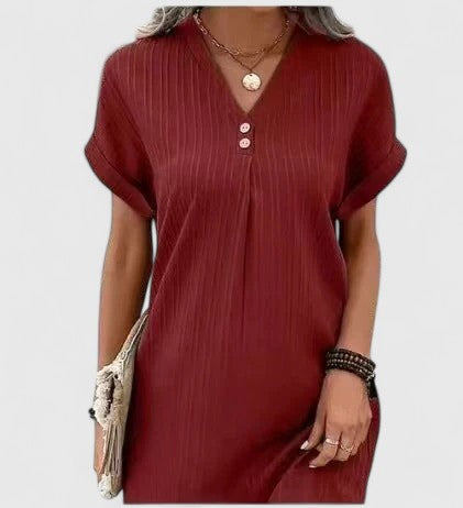 Massie | Elegant Draped Dress