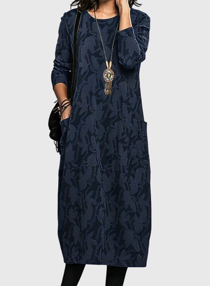 Victoria | Relaxed Round-Neck Dress