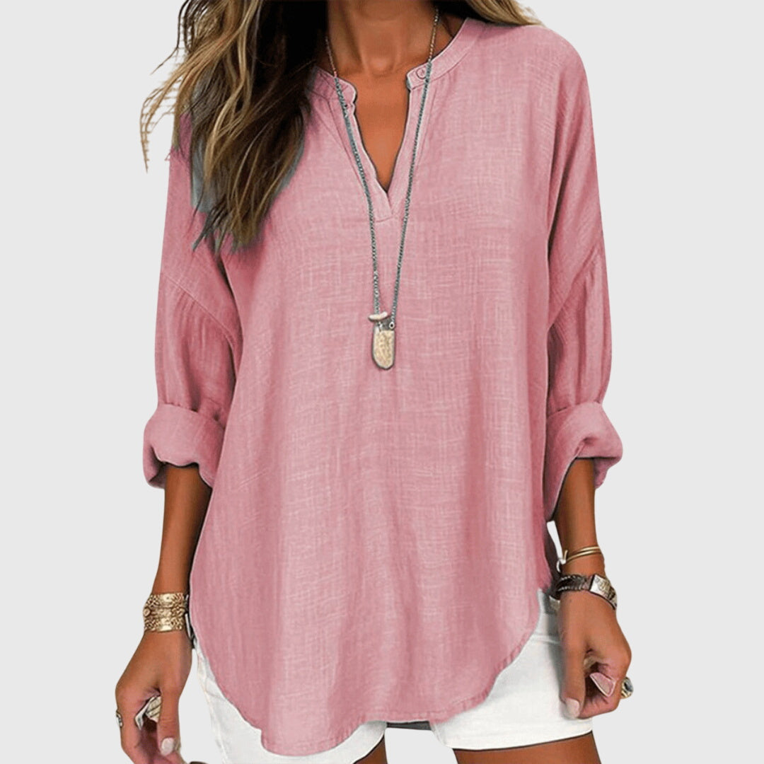 Lenara™ | Chic Flowing Beach Shirt