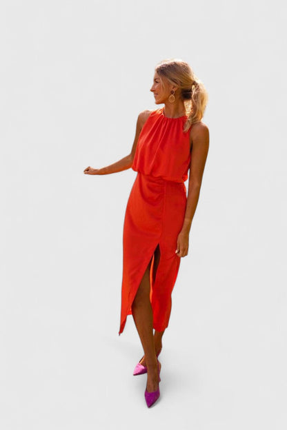 Theonae™ | Cozy Midi Dress