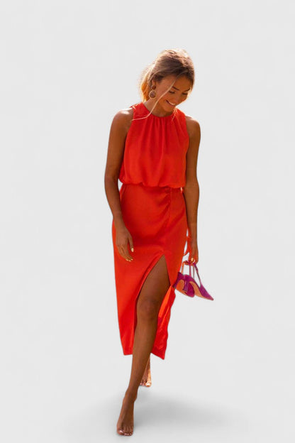 Theonae™ | Cozy Midi Dress