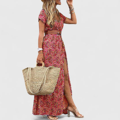 Lorraine | Chic Bohemian Maxi Dress